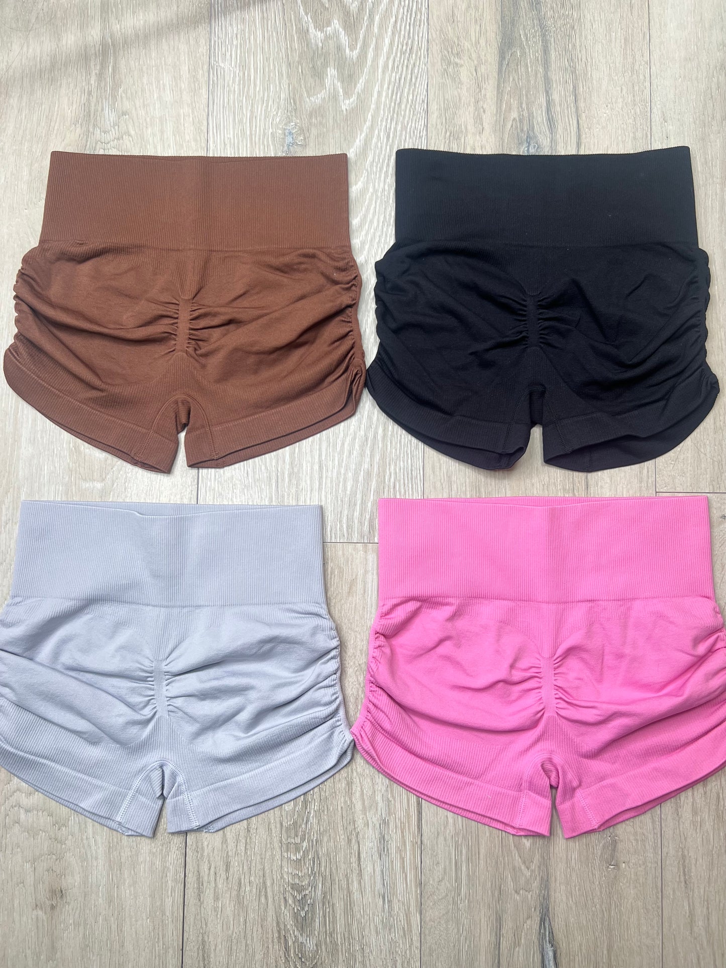 Active Shorts- Brown