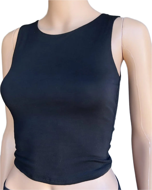 Halter Top- Black