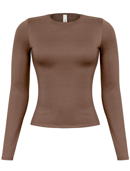 Gemma Long Sleeve - Brown